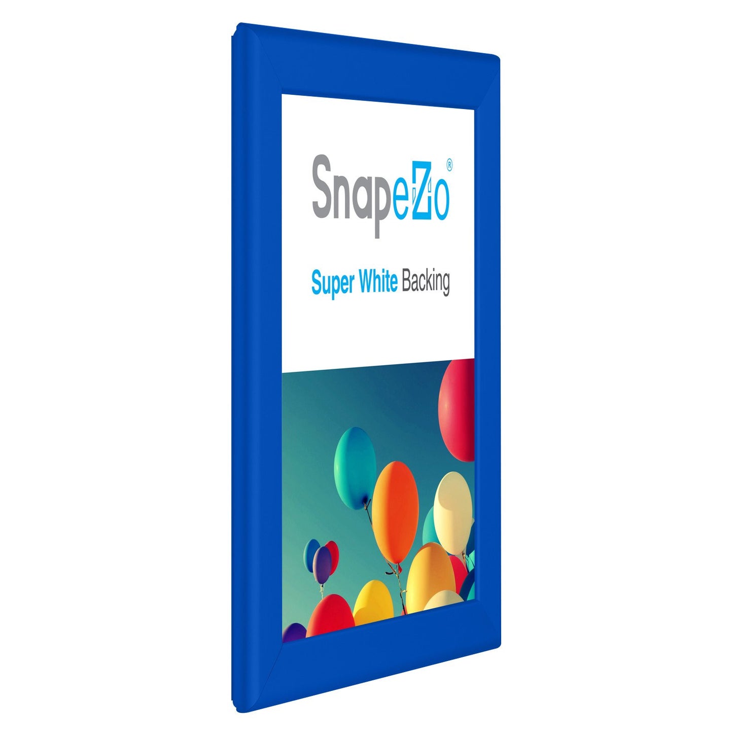 SnapeZo® 21.59 x 27.94 cm Blue Snap Frame - 32MM Profile