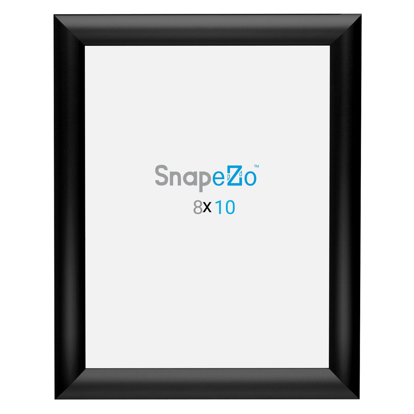 SnapeZo® 20.32 x 25.40 cm Black Snap Frame - 25MM Profile