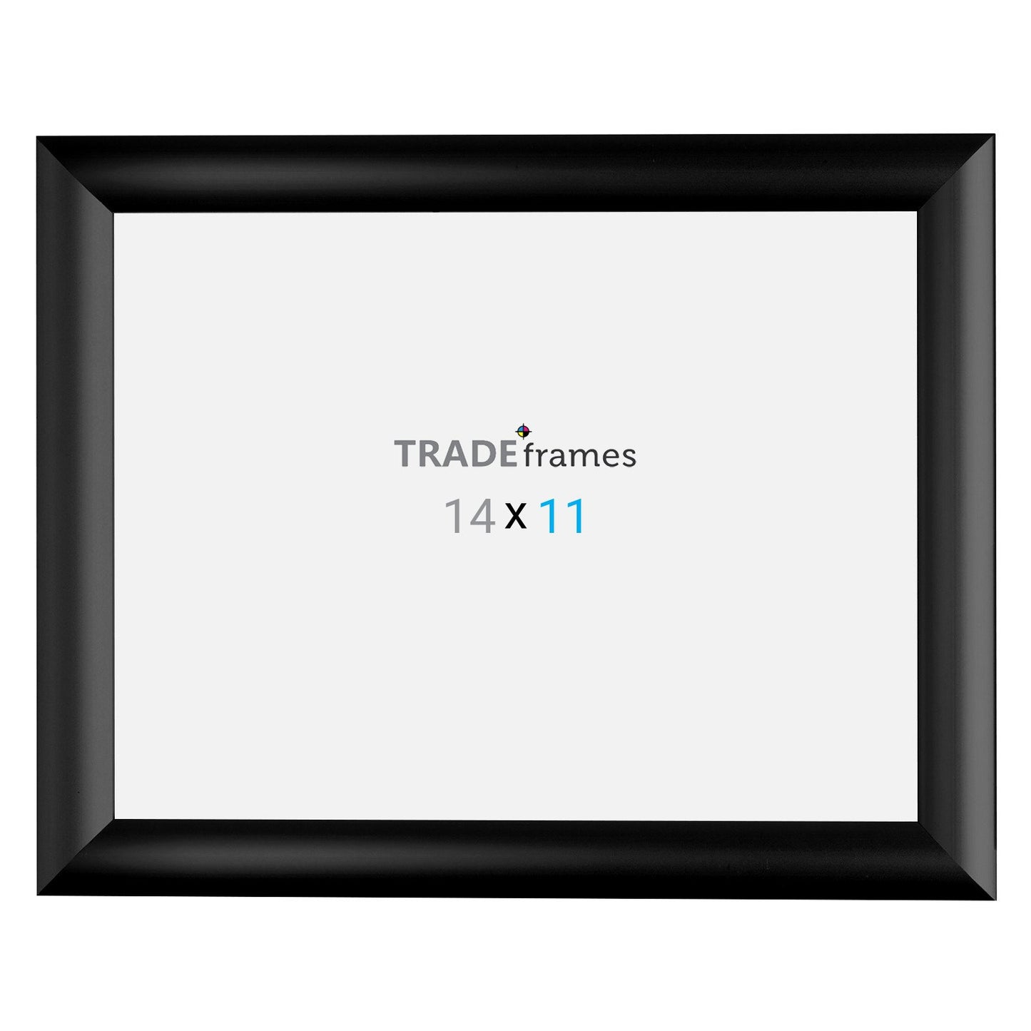 27.94 x 35.56 cm Black Snap Frame - 25MM Profile