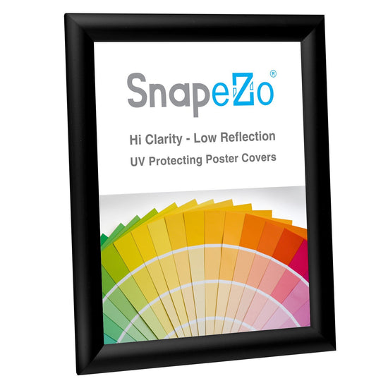 SnapeZo® 21.59 x 27.94 cm Black Snap Frame - 25MM Profile