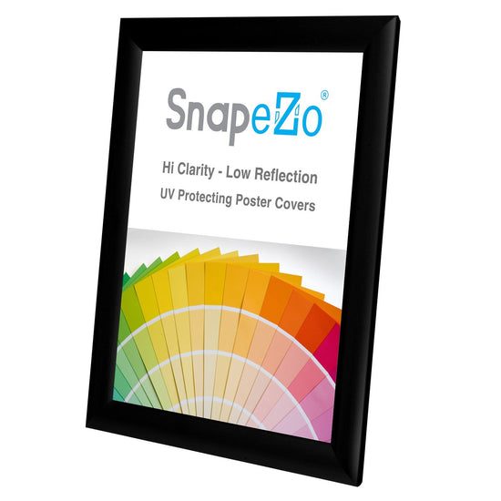 SnapeZo® 20.32 x 25.40 cm Black Snap Frame - 25MM Profile