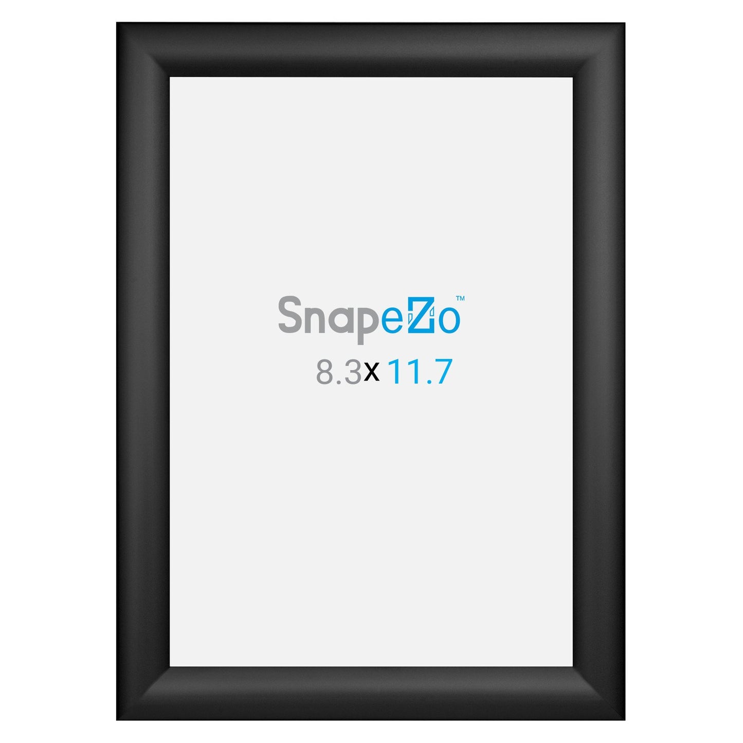 SnapeZo® A4 (29.7 x 21 cm) Black Snap Frame - 30MM Profile