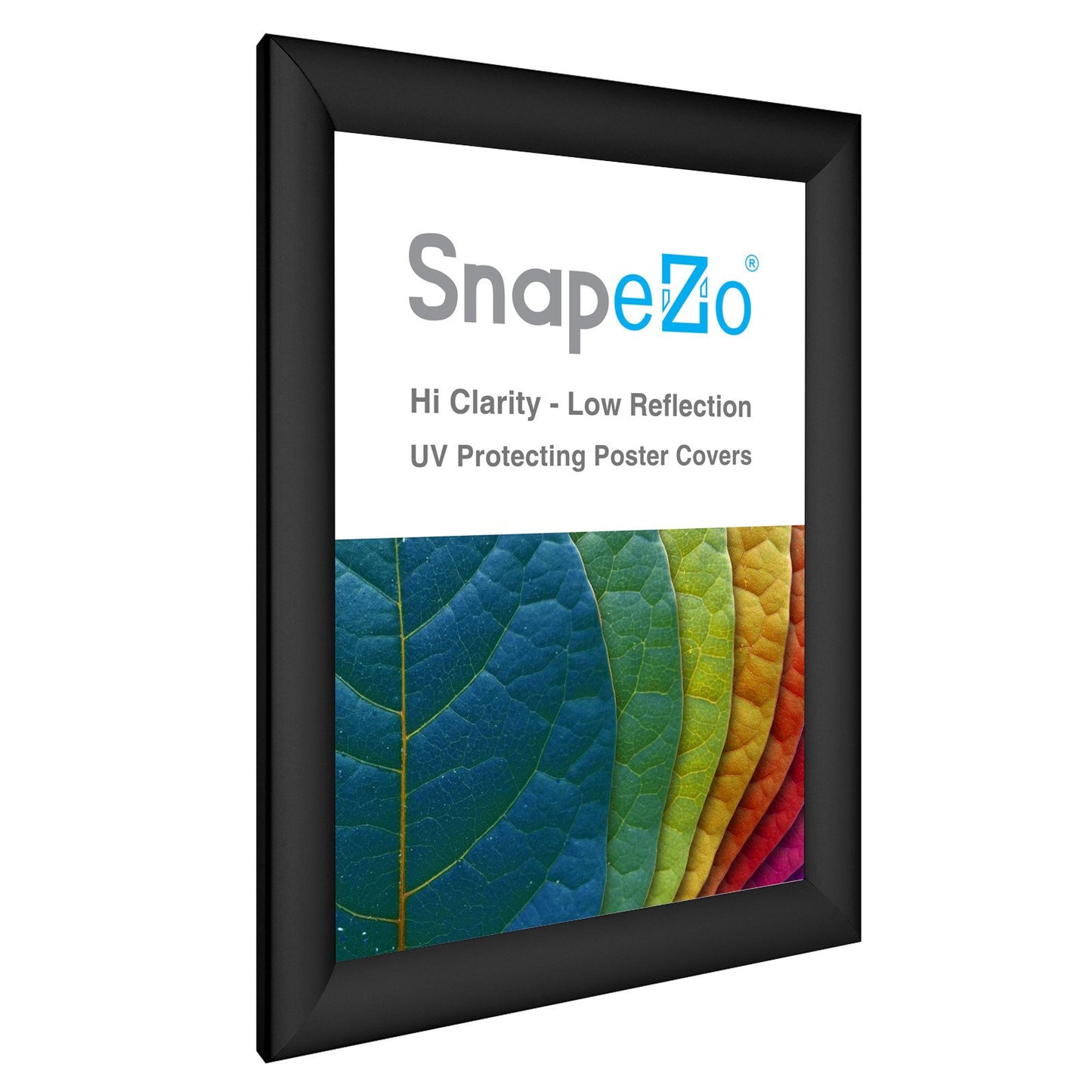 SnapeZo® A4 (29.7 x 21 cm) Black Snap Frame - 30MM Profile