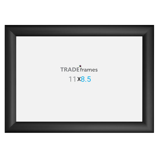 21.59 x 27.94 cm Black Snap Frame - 30MM Profile