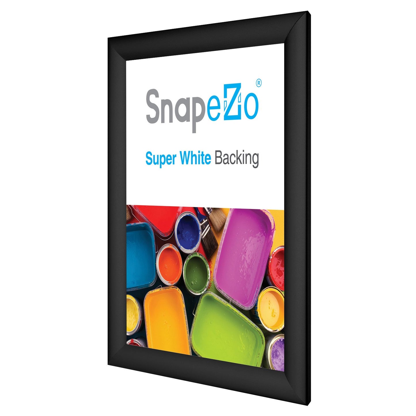 SnapeZo® 27.94 x 35.56 cm Black Snap Frame - 30MM Profile