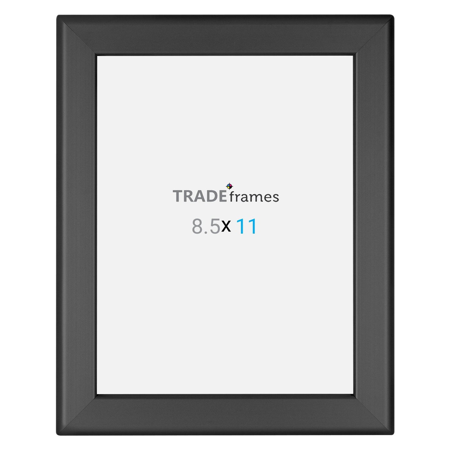 21.59 x 27.94 cm Black Snap Frame - 32MM Profile