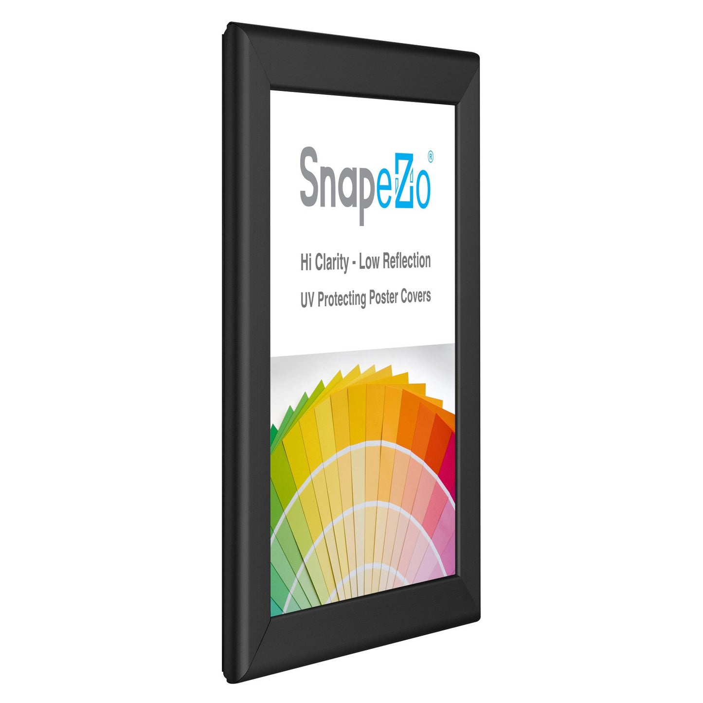 SnapeZo® 21.59 x 27.94 cm Black Snap Frame - 32MM Profile