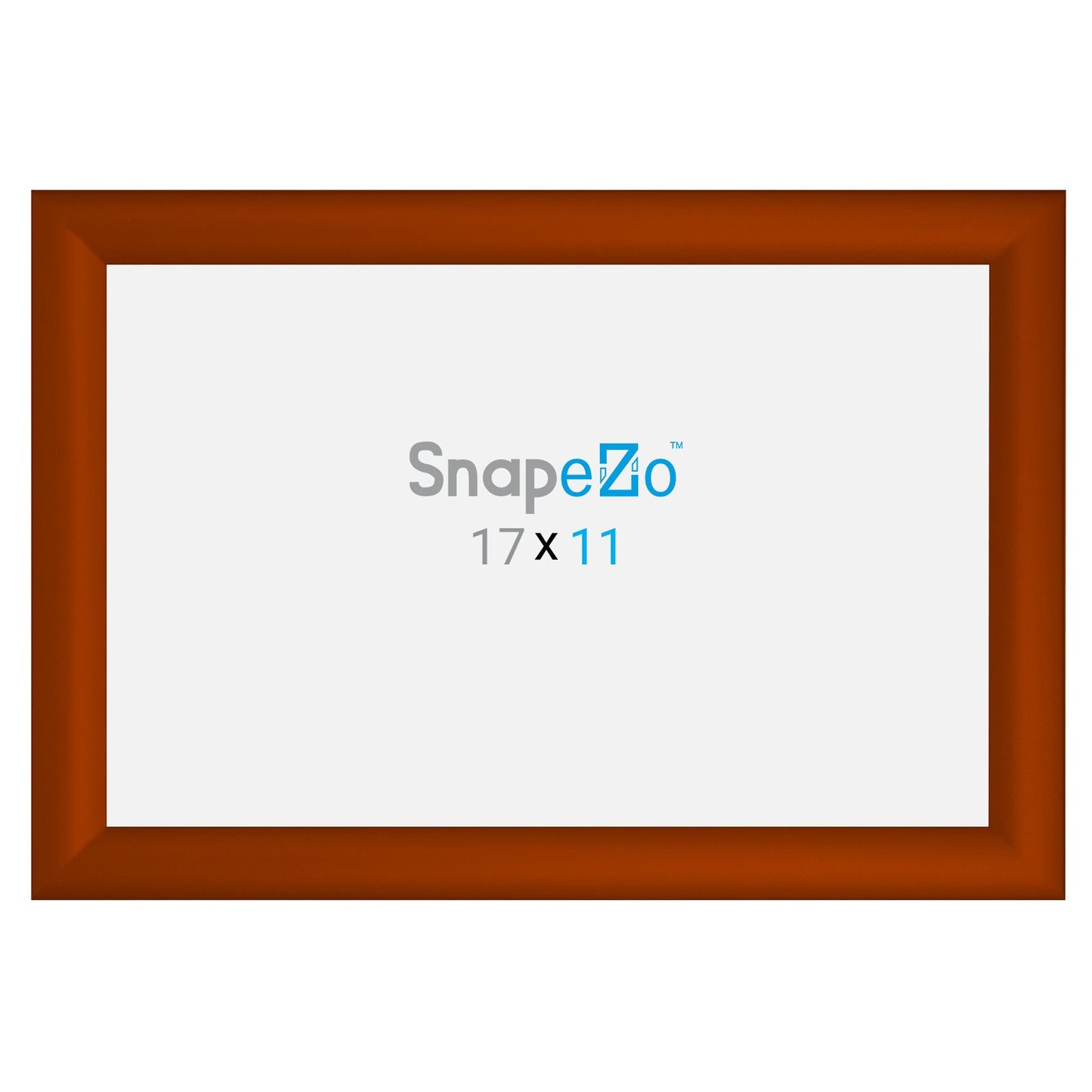 27.94 x 43.18 cm Brown Diploma Frame 30MM SnapeZo®