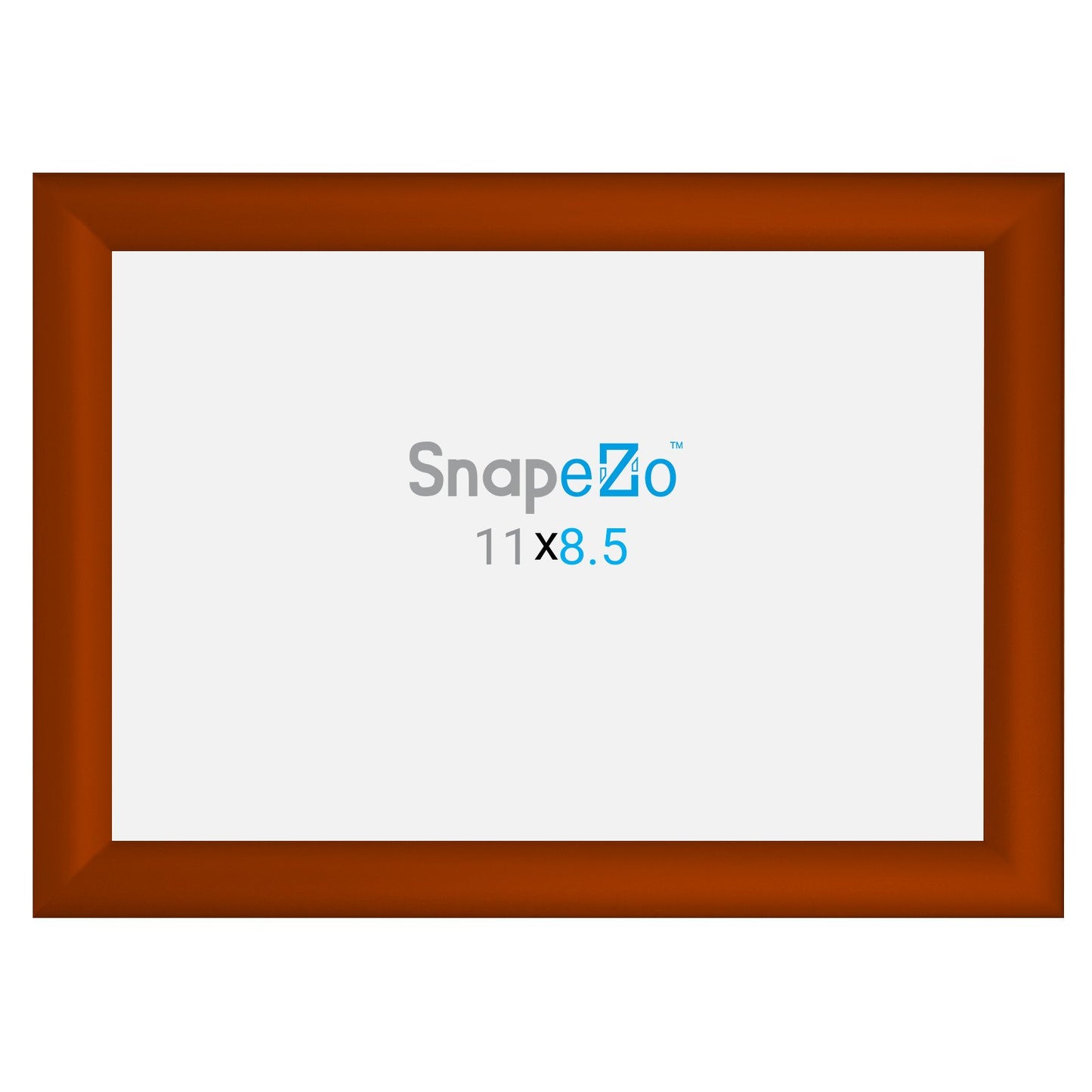 21.59 x 27.94 cm Brown Certificate Frame 30MM SnapeZo®