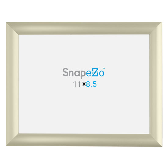 21.59 x 27.94 cm Cream Certificate Frame 25MM SnapeZo®