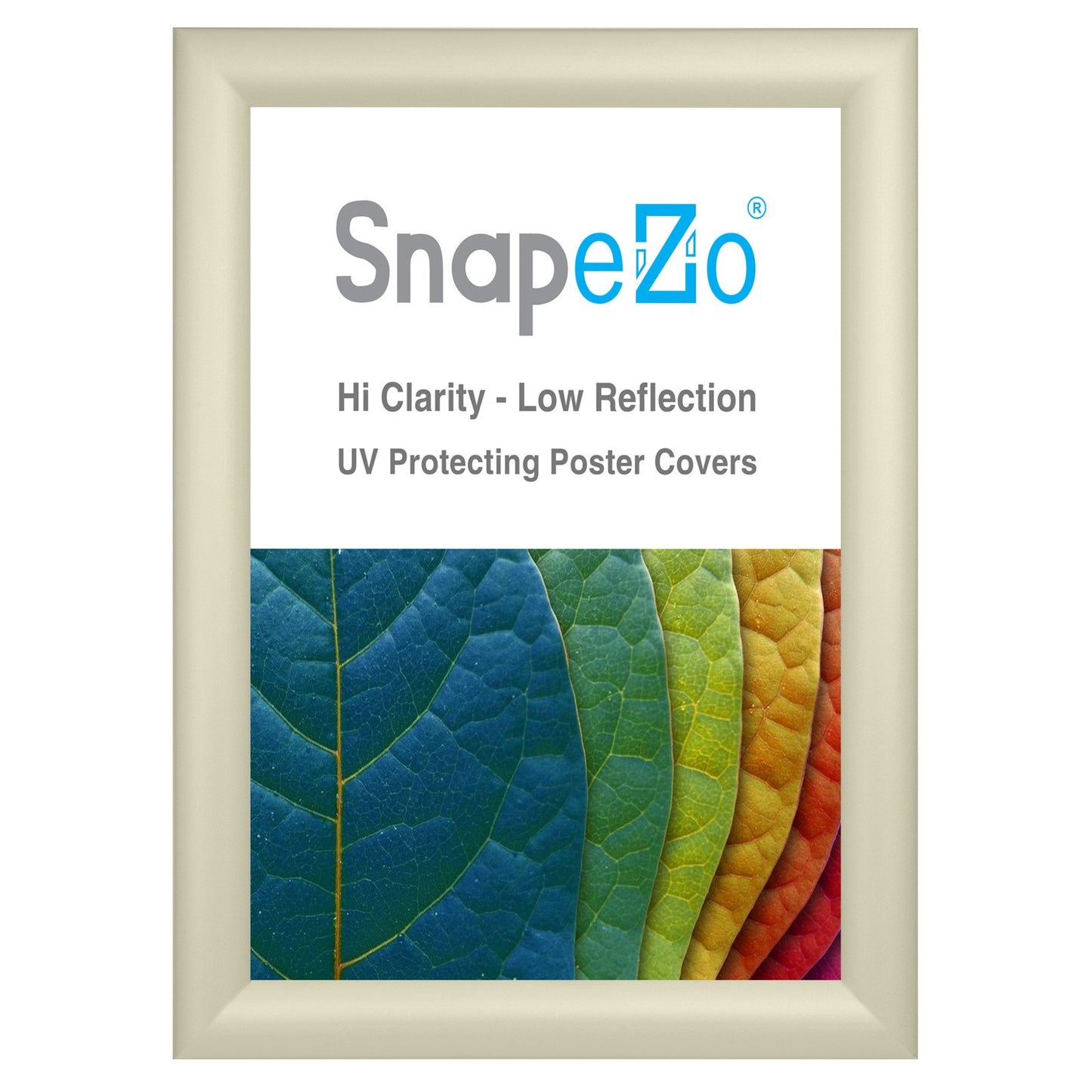 20.32 x 25.40 cm Cream Photo Frame 30MM SnapeZo®