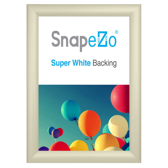 21.59 x 27.94 cm Cream Certificate Frame 30MM SnapeZo®