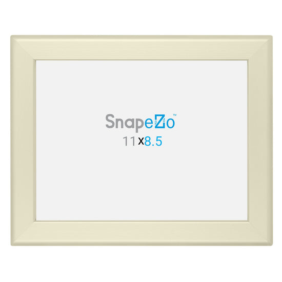 21.59 x 27.94 cm Cream Certificate Frame 32MM SnapeZo®