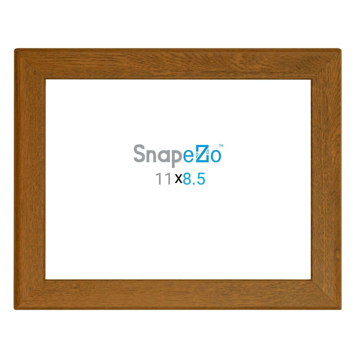 21.59 x 27.94 cm Dark Wood Certificate Frame 32MM SnapeZo®