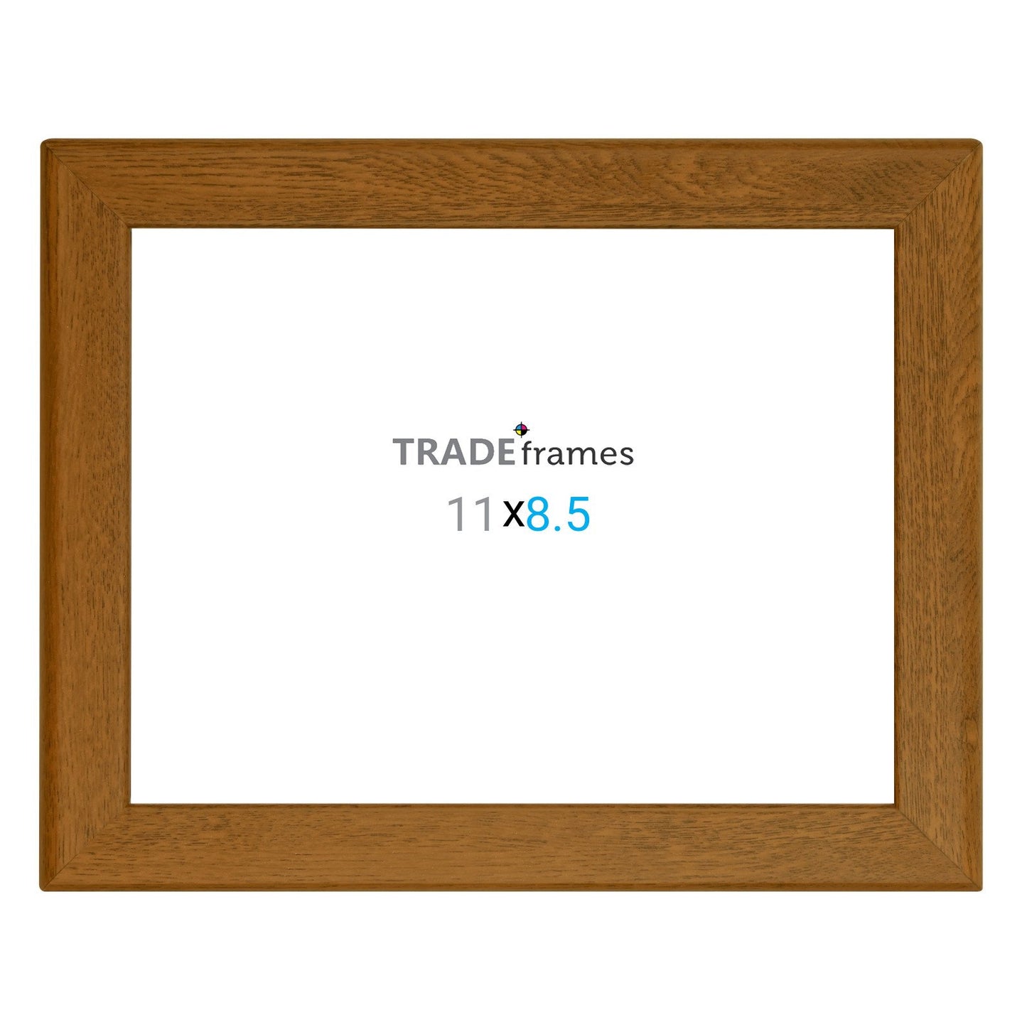 8.5x11 Dark Wood Snap Frame - 32MM