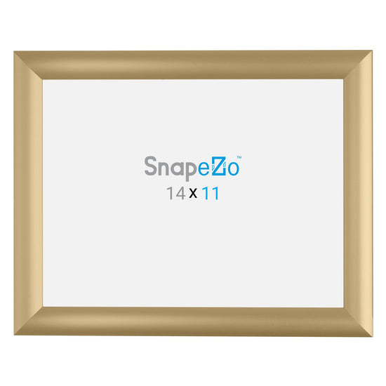 27.94 x 35.56 cm Gold Certificate Frame 25MM SnapeZo®