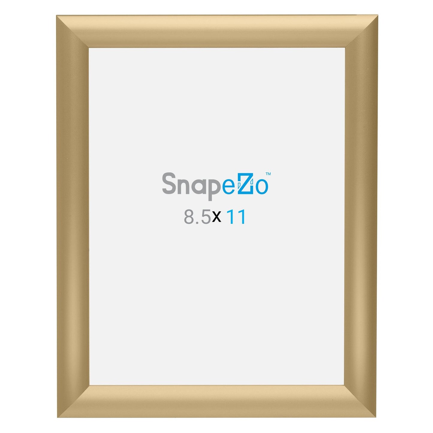 21.59 x 27.94 cm Gold Certificate Frame 25MM SnapeZo®