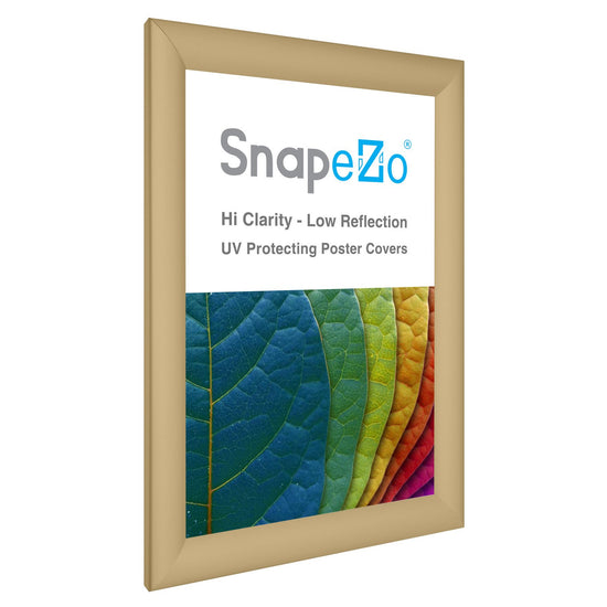 27.94 x 43.18 cm Gold Diploma Frame 30MM SnapeZo®