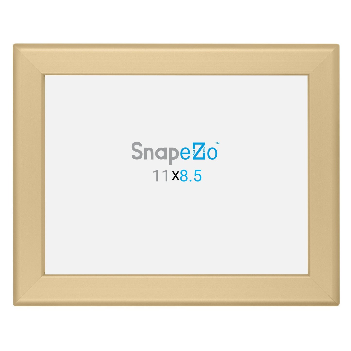 21.59 x 27.94 cm Gold Certificate Frame 32MM SnapeZo®