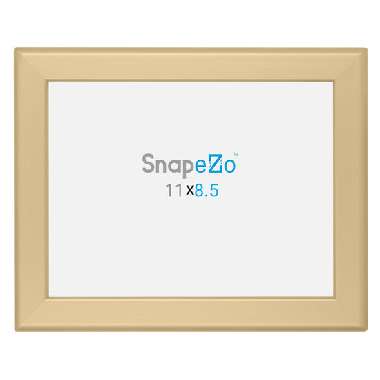 21.59 x 27.94 cm Gold Certificate Frame 32MM SnapeZo®