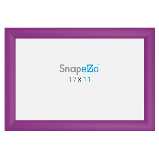 27.94 x 43.18 cm Purple Diploma Frame 30MM SnapeZo®