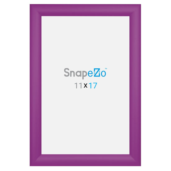 27.94 x 43.18 cm Purple Diploma Frame 30MM SnapeZo®