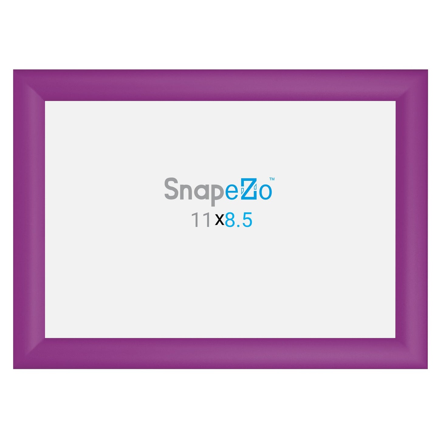 21.59 x 27.94 cm Purple Certificate Frame 30MM SnapeZo®