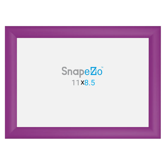 21.59 x 27.94 cm Purple Certificate Frame 30MM SnapeZo®