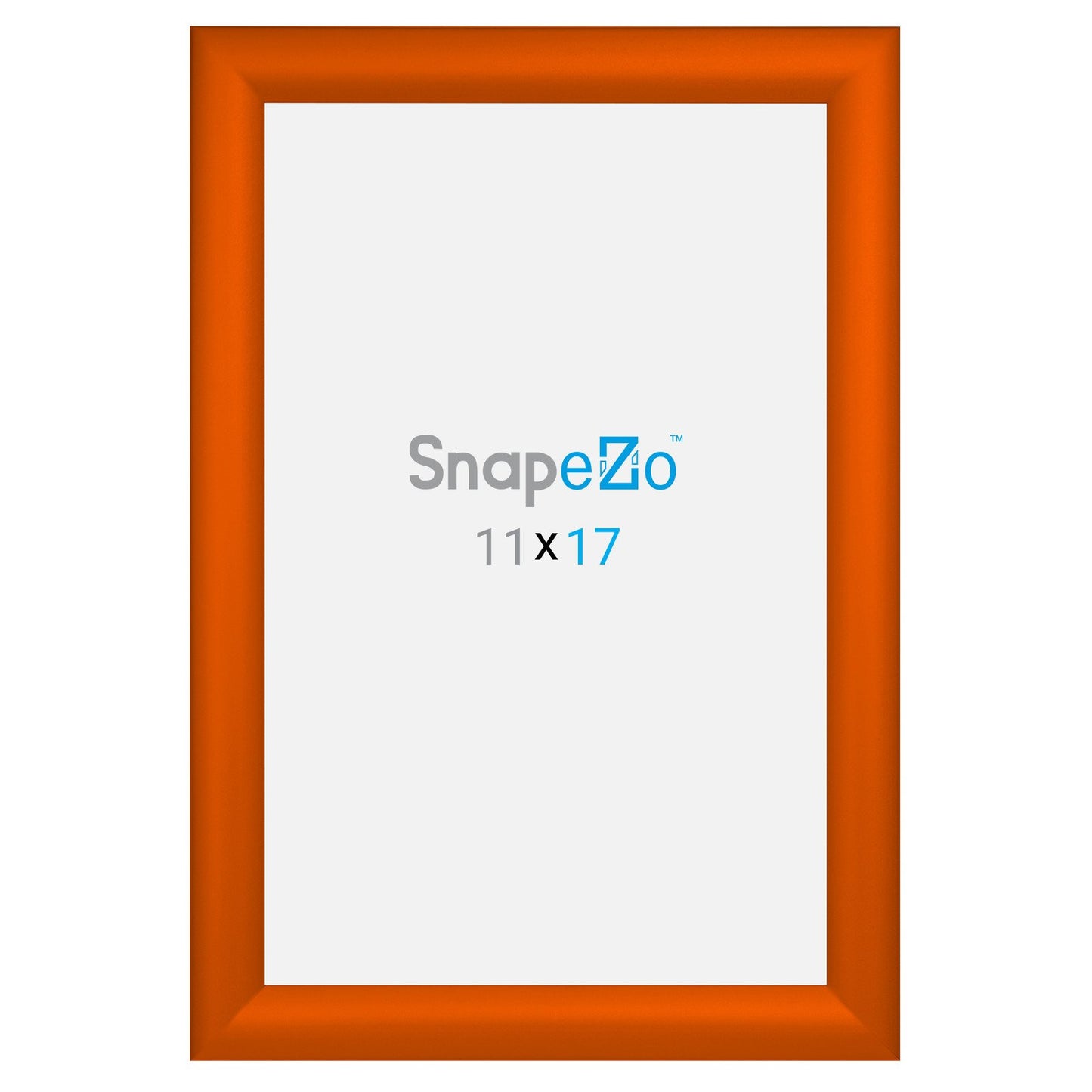 27.94 x 43.18 cm Orange Diploma Frame 30MM SnapeZo®