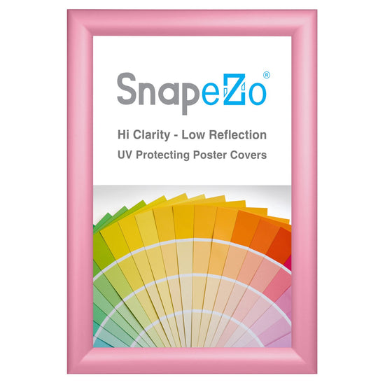 27.94 x 43.18 cm Pink Diploma Frame 30MM SnapeZo®