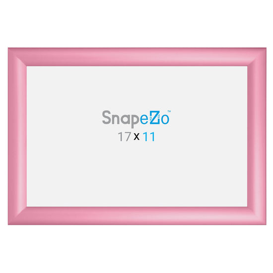 27.94 x 43.18 cm Pink Diploma Frame 30MM SnapeZo®