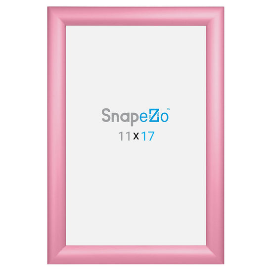 27.94 x 43.18 cm Pink Diploma Frame 30MM SnapeZo®