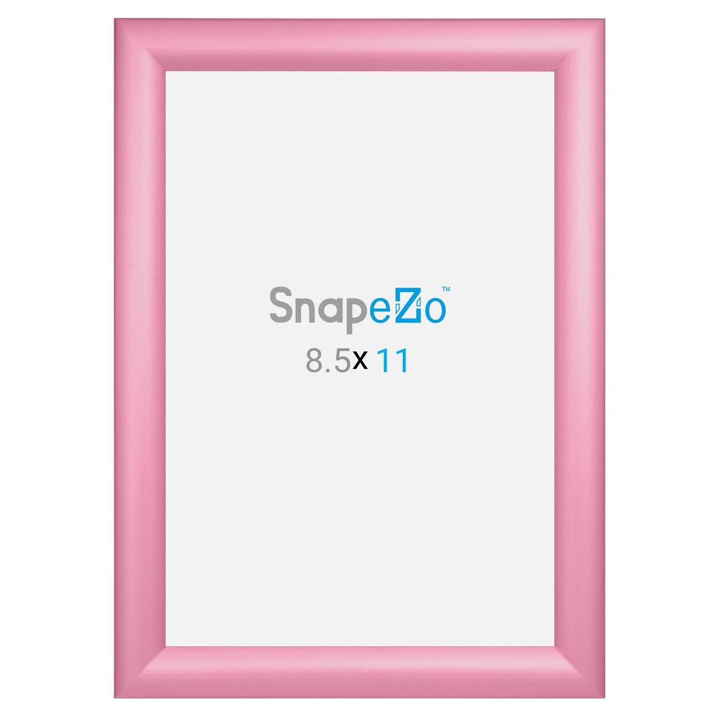 21.59 x 27.94 cm Pink Certificate Frame 30MM SnapeZo®