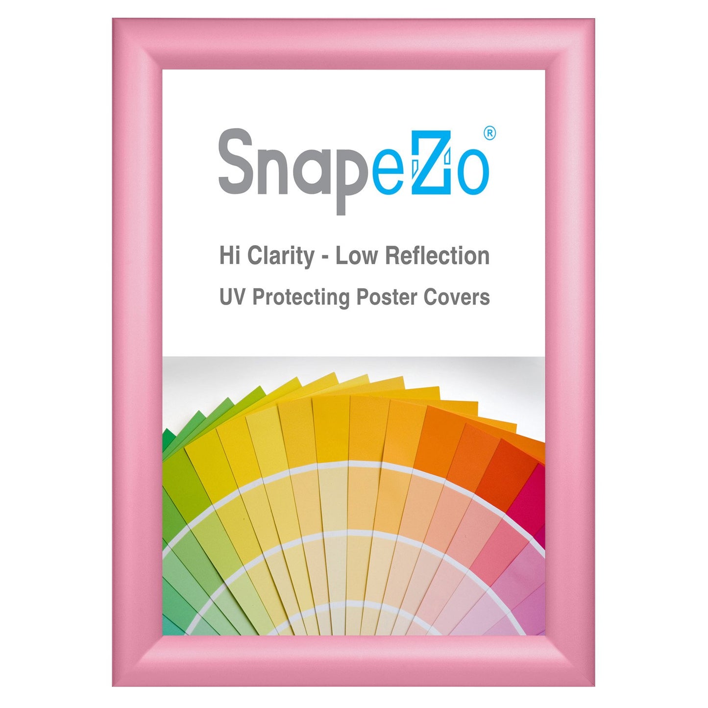 21.59 x 27.94 cm Pink Certificate Frame 30MM SnapeZo®