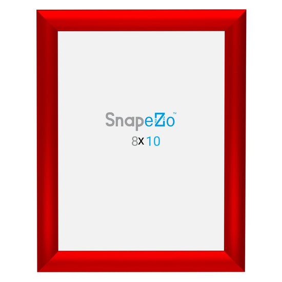 SnapeZo® 20.32 x 25.40 cm Red Snap Frame - 25MM Profile