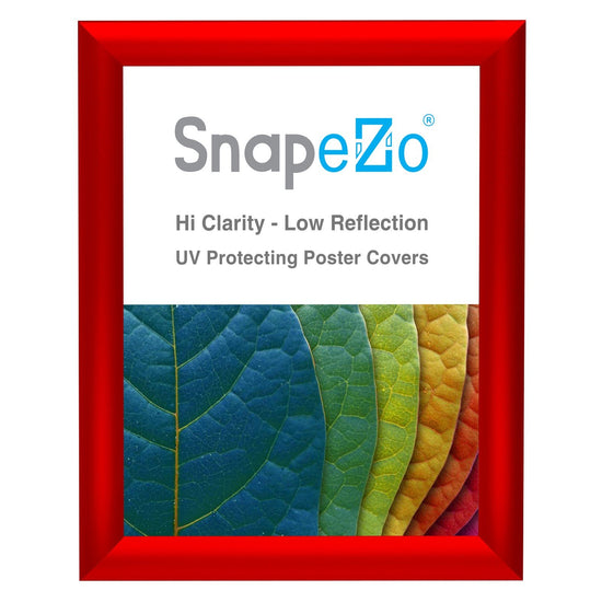 SnapeZo® 27.94 x 35.56 cm Red Snap Frame - 25MM Profile