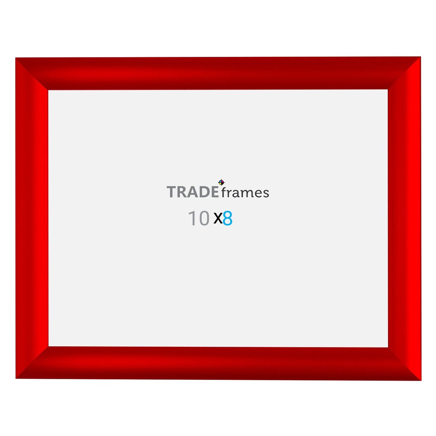 20.32 x 25.40 cm Red Snap Frame - 25MM Profile