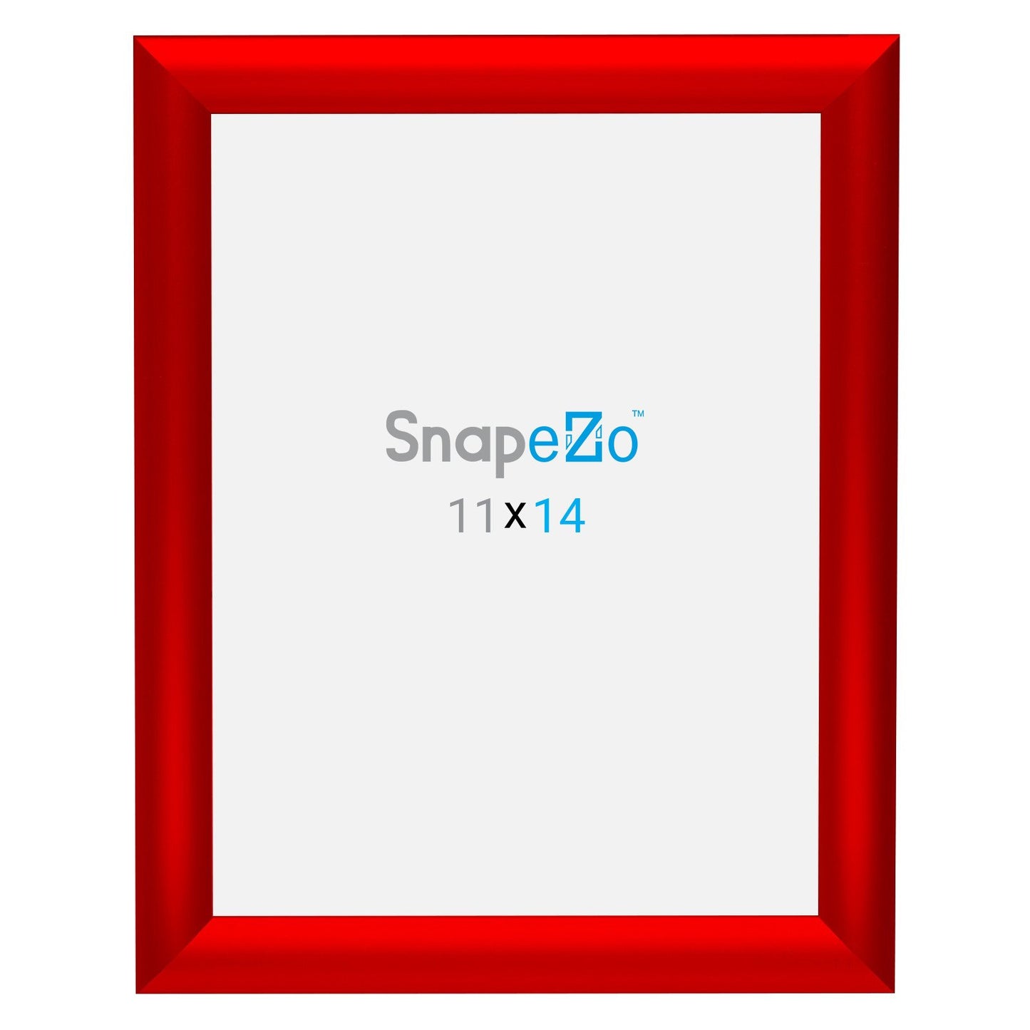 SnapeZo® 27,94 x 35,56 cm Marco a presión rojo - Perfil de 25 mm