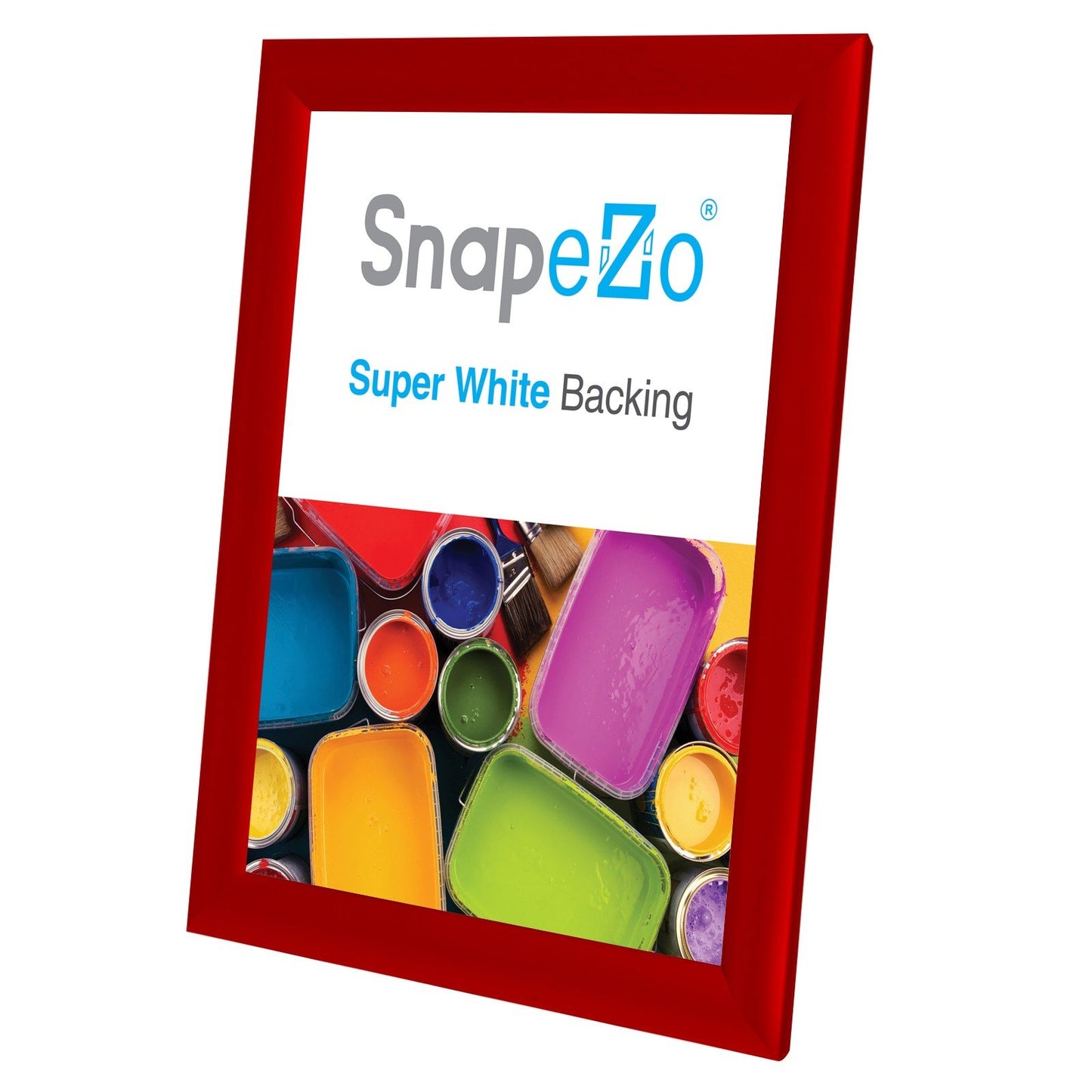 SnapeZo® 27.94 x 35.56 cm Red Snap Frame - 25MM Profile