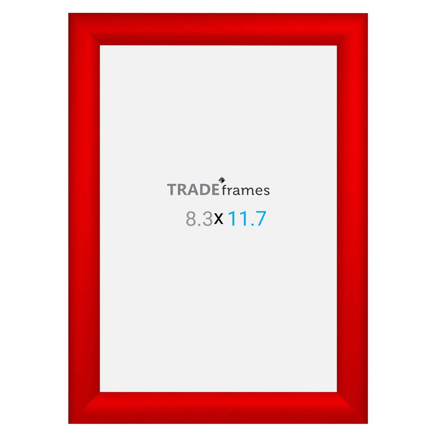 A4 (29.7 x 21 cm) Red Snap Frame - 30MM Profile