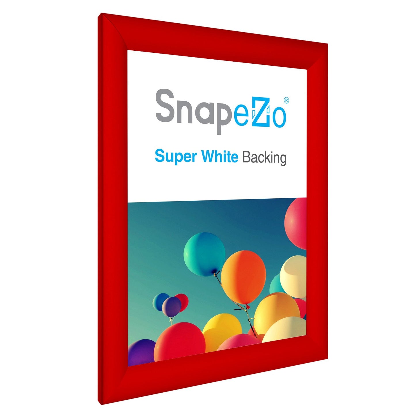 SnapeZo® A4 (29.7 x 21 cm) Red Snap Frame - 30MM Profile