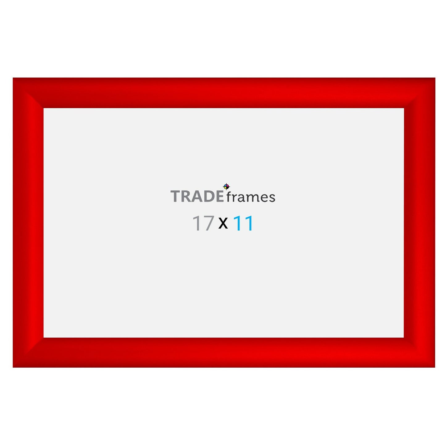 27.94 x 43.18 cm Red Snap Frame - 30MM Profile