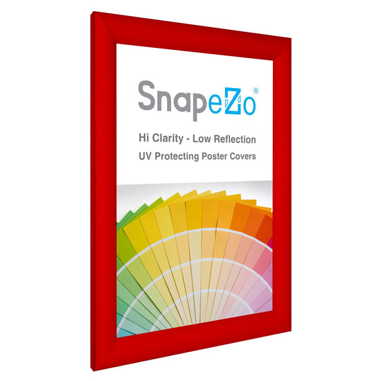 SnapeZo® 27.94 x 43.18 cm Red Snap Frame - 30MM Profile