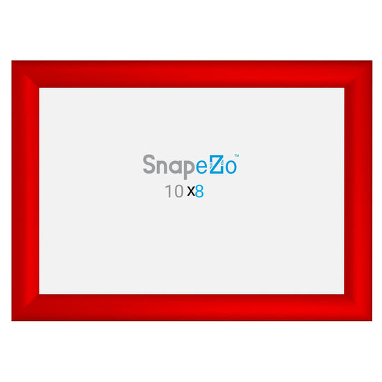 SnapeZo® Marco a presión rojo de 20,32 x 25,40 cm - Perfil de 30 mm