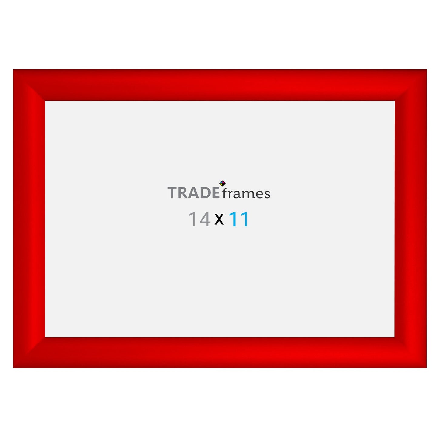 27.94 x 35.56 cm Red Snap Frame - 30MM Profile