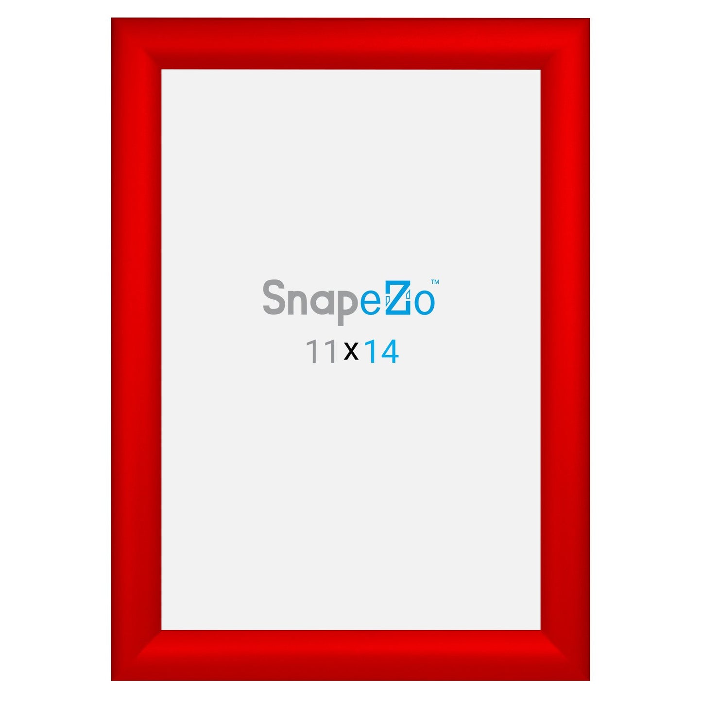 SnapeZo® 27,94 x 35,56 cm Marco a presión rojo - Perfil de 30 mm