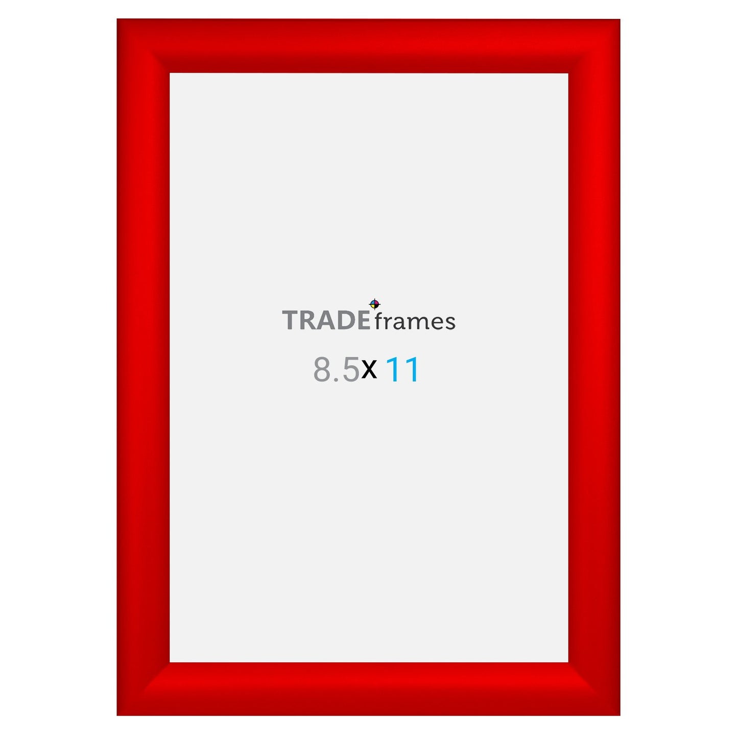 21.59 x 27.94 cm Red Snap Frame - 30MM Profile