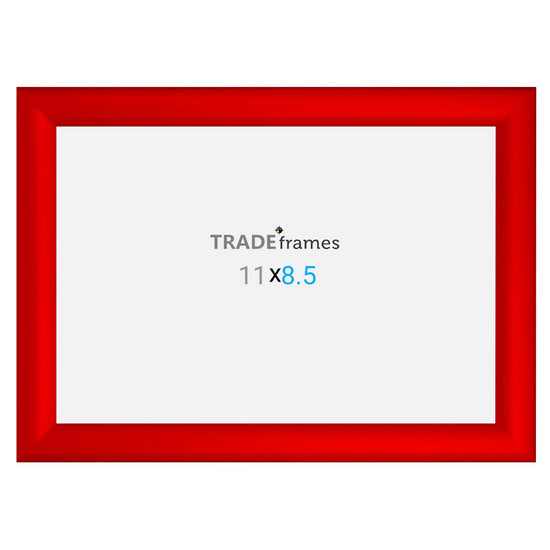 21.59 x 27.94 cm Red Snap Frame - 30MM Profile