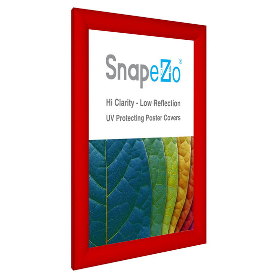 SnapeZo® 20.32 x 25.40 cm Red Snap Frame - 30MM Profile