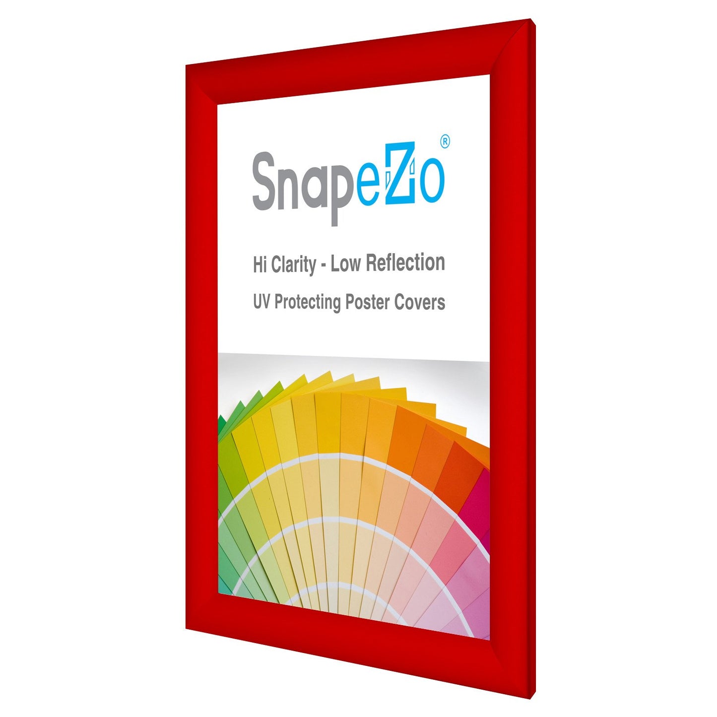 SnapeZo® 27.94 x 35.56 cm Red Snap Frame - 30MM Profile